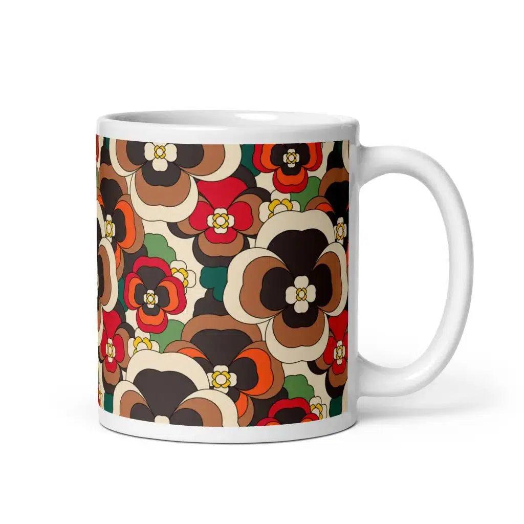 Mug - PANSY FANTASY retro