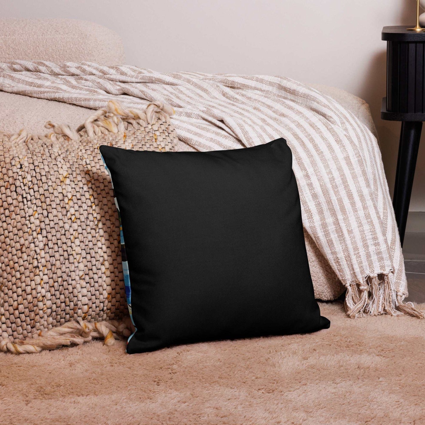 Pillow Case - Tiny feet and gentle paws, pausing to see it all
