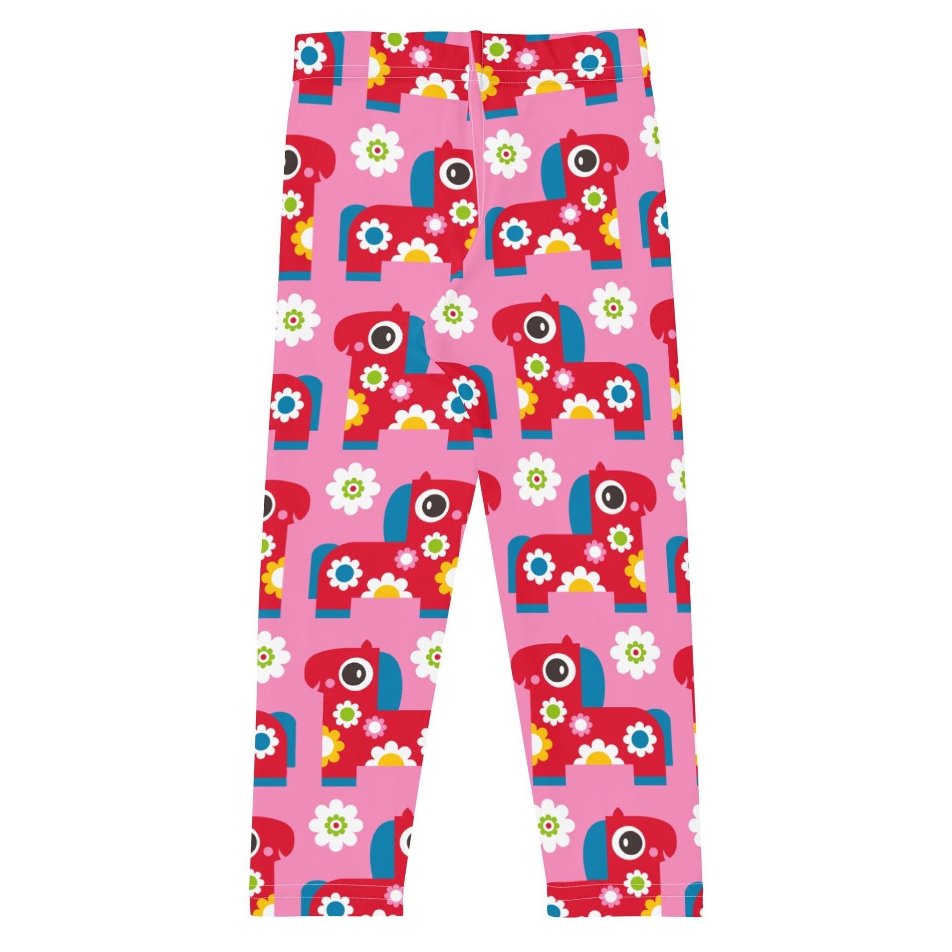 Kids' Leggings -2- PONY BLOOM pink