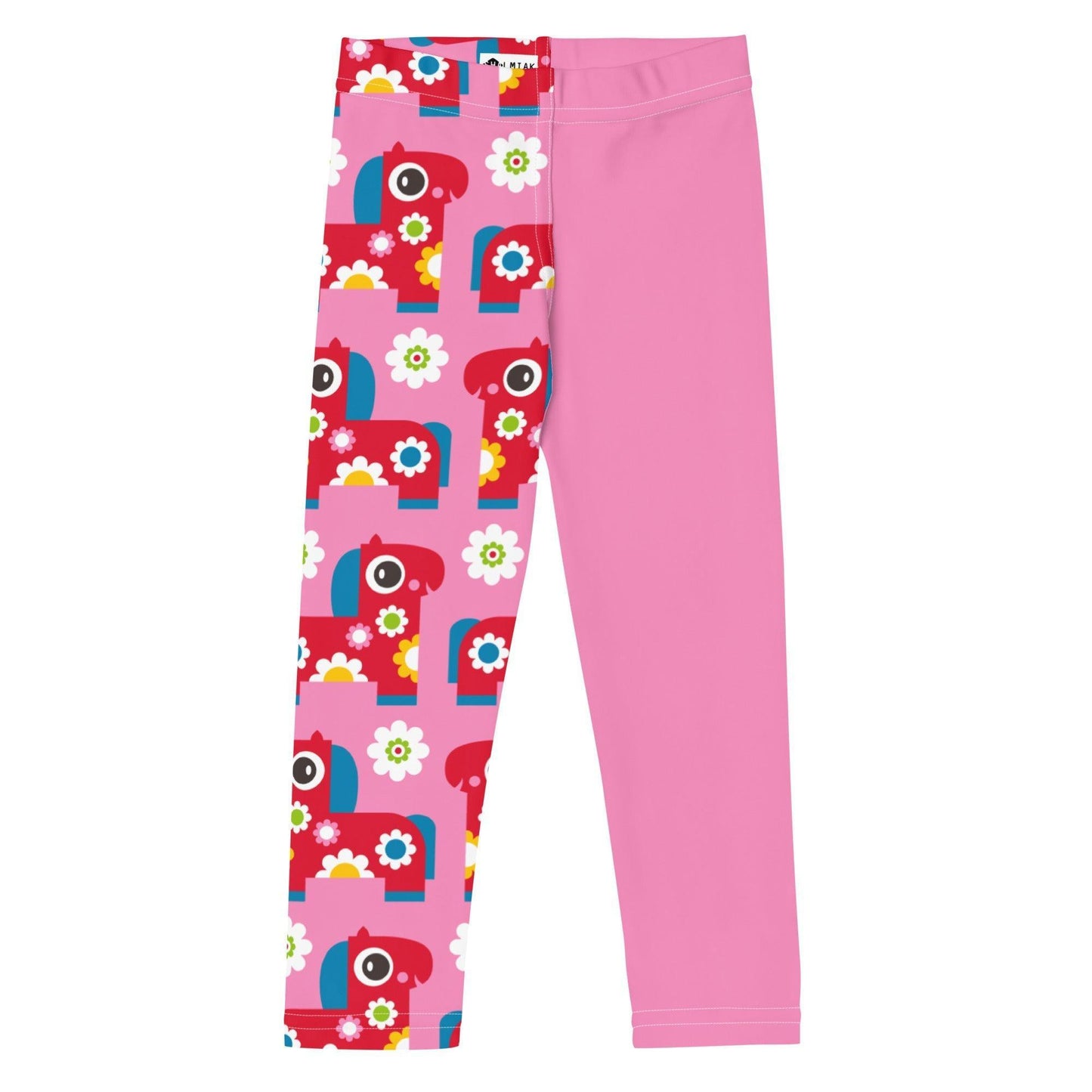 Kids' Leggings - PONY BLOOM pink
