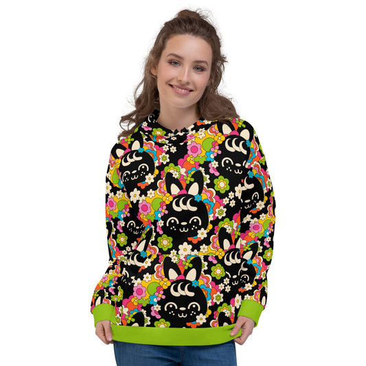 Hoodie - POPBUNNY black