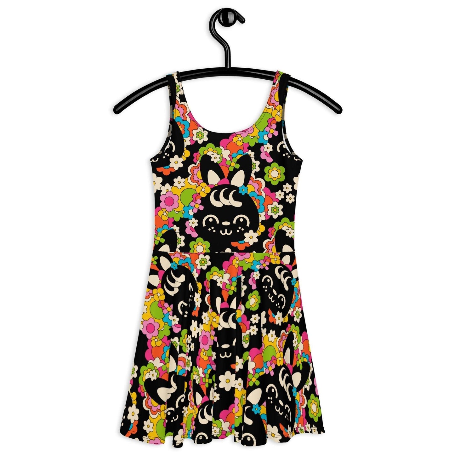 Skater Dress - POPBUNNY black