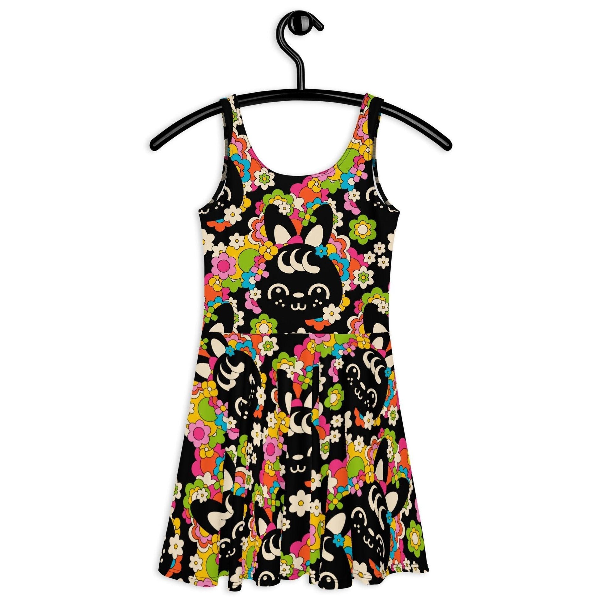 Skater Dress - POPBUNNY black