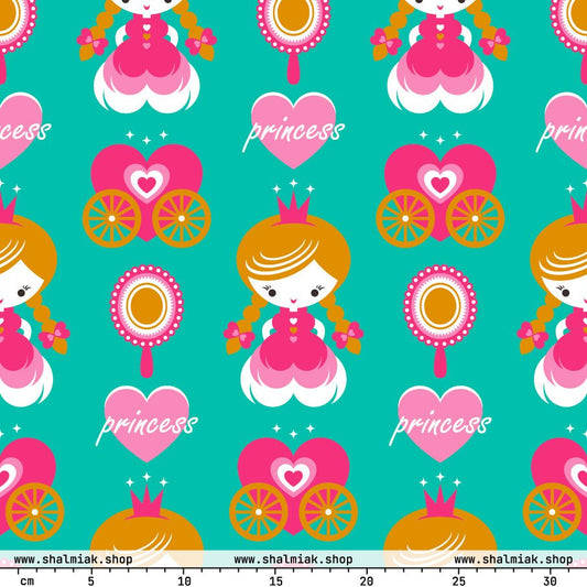 Fabric - PRINCESS mint