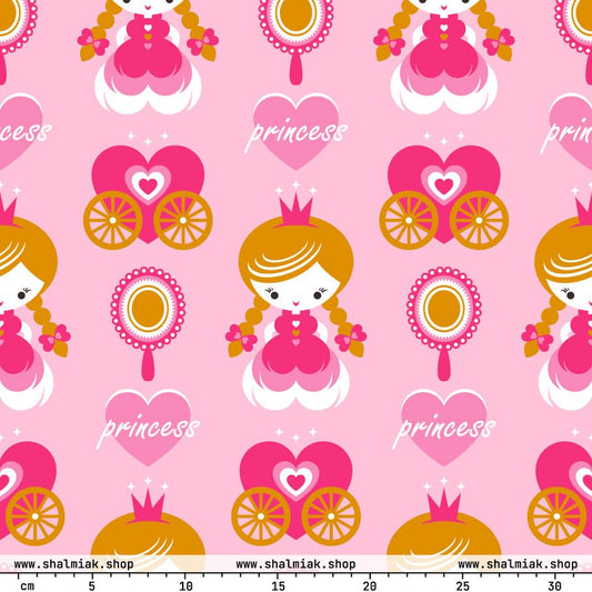 Fabric - PRINCESS pink