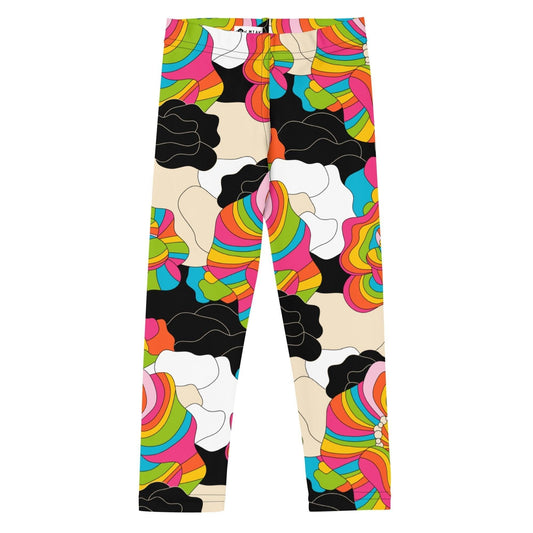Kids' Leggings -2- RAINBOW POPPY