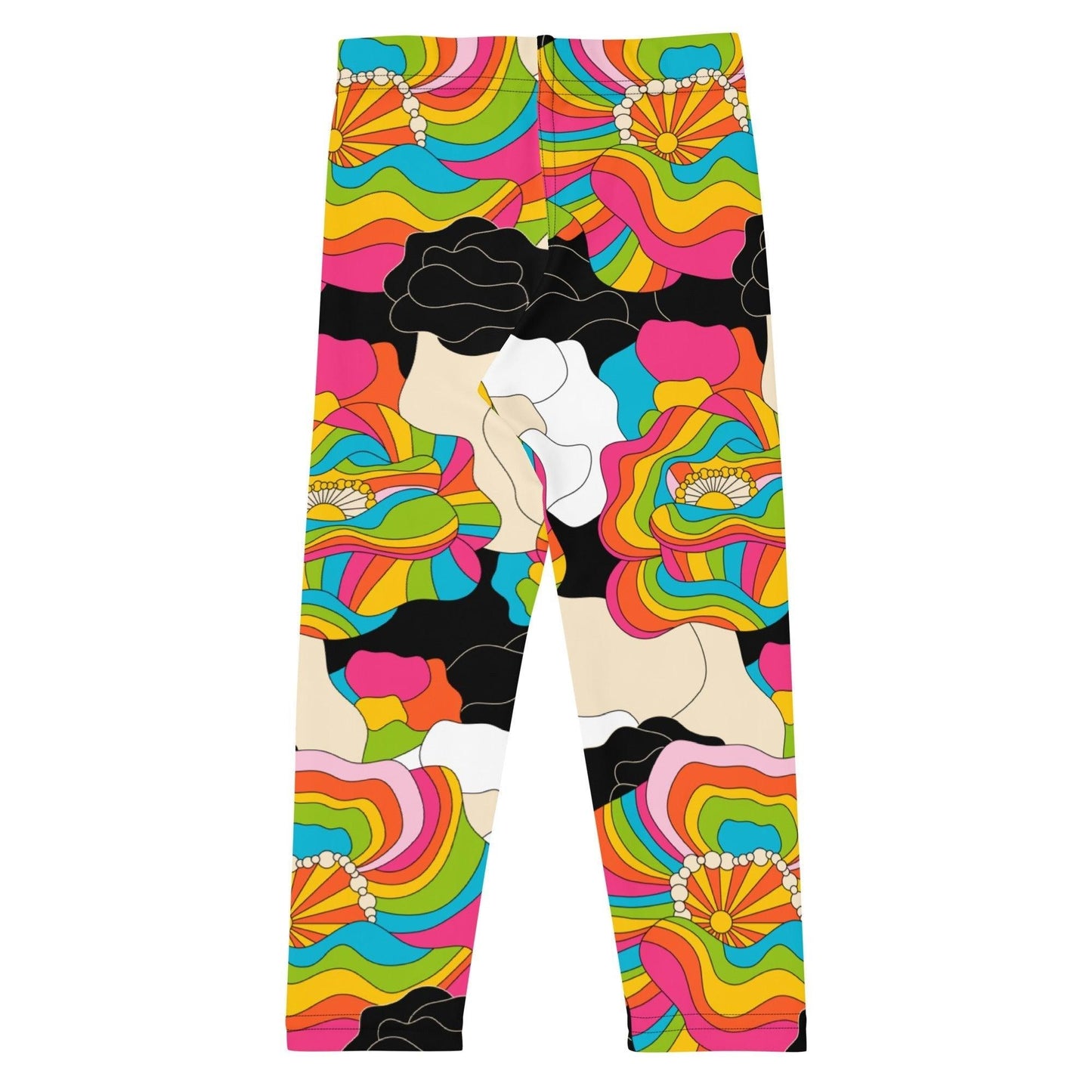 Kids' Leggings -2- RAINBOW POPPY