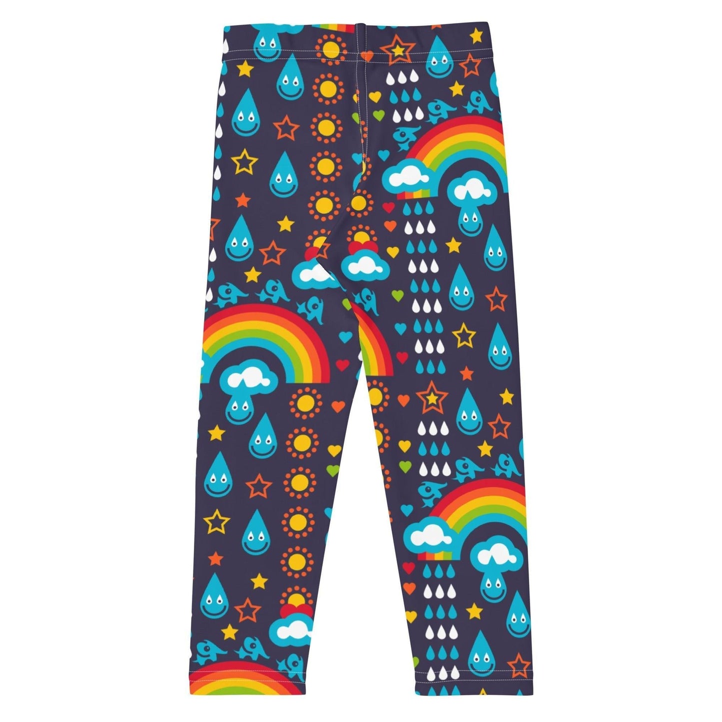 Kids' Leggings -2- RAINBOWPHANT blue
