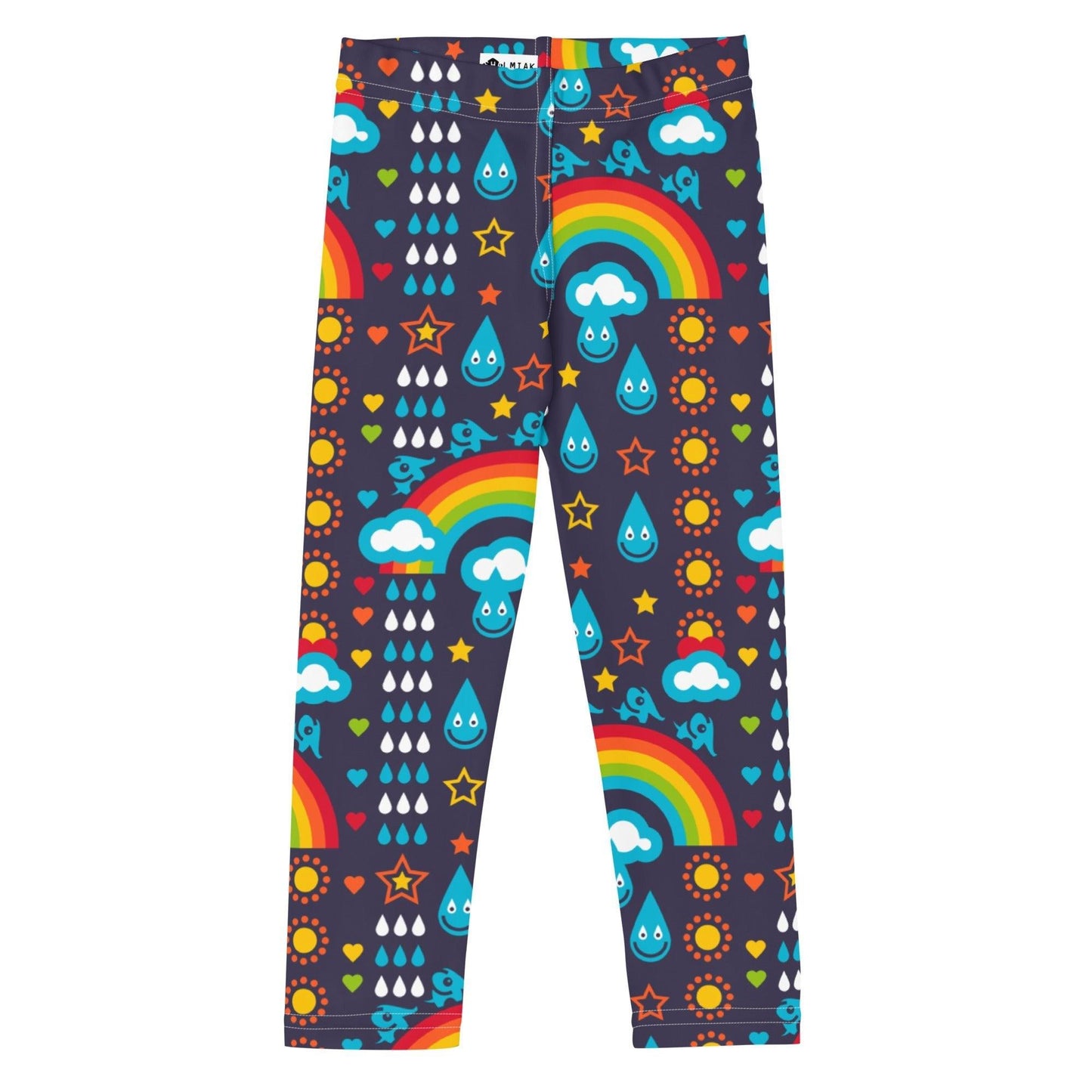 Kids' Leggings -2- RAINBOWPHANT blue