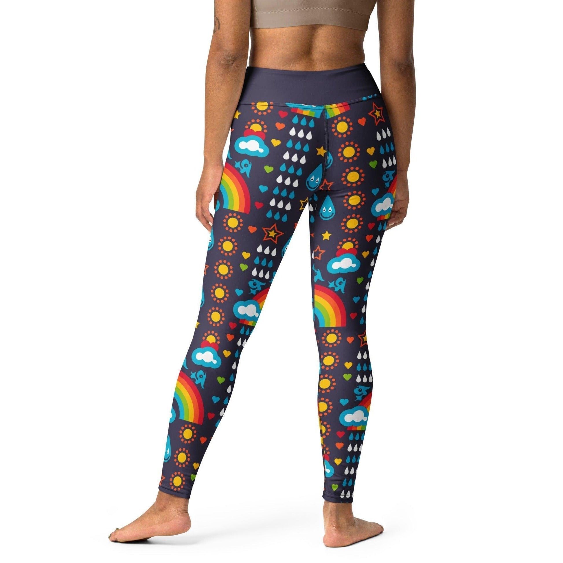 Yoga Leggings -2- RAINBOWPHANT blue