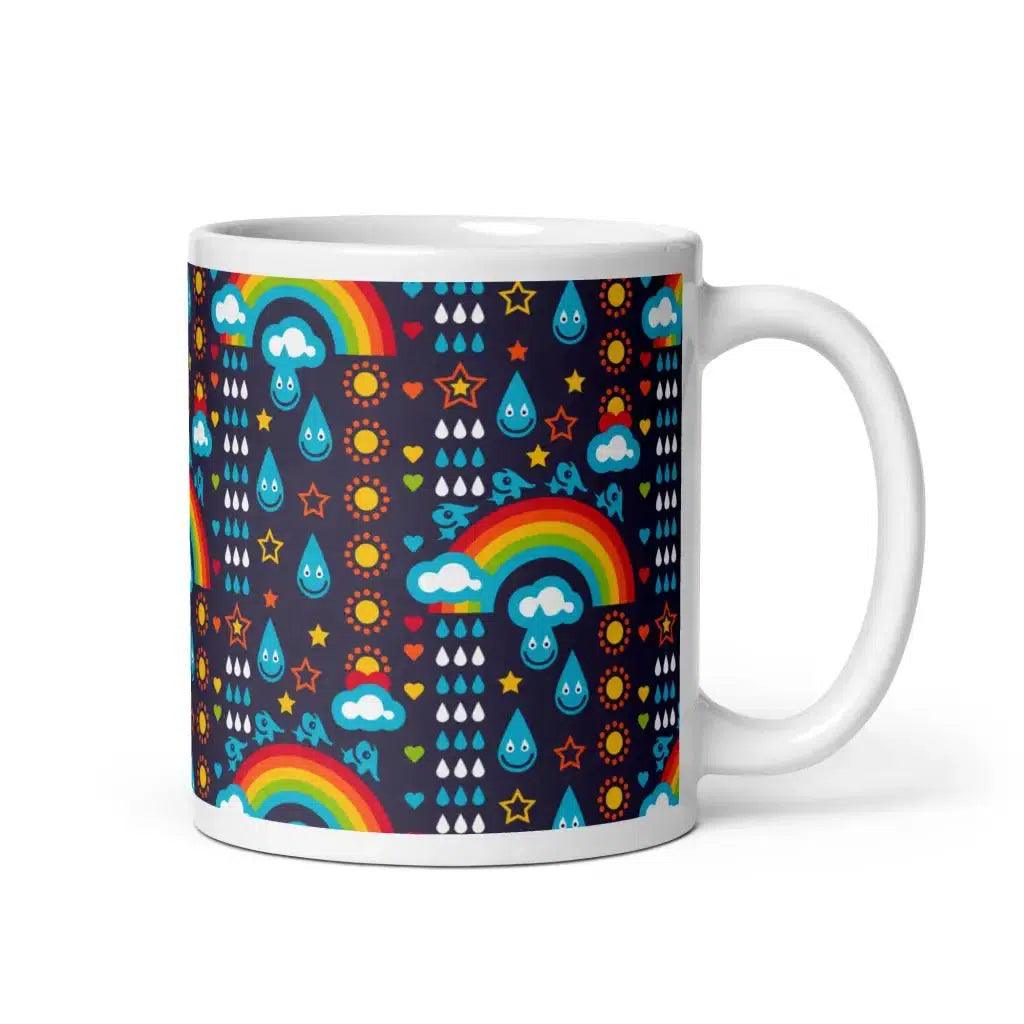 Mug - RAINBOWPHANT blue