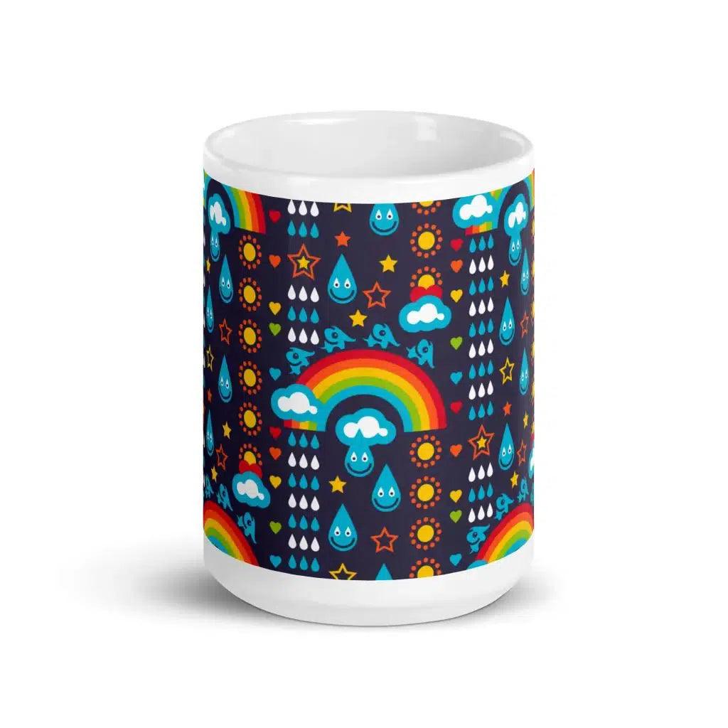 Mug - RAINBOWPHANT blue