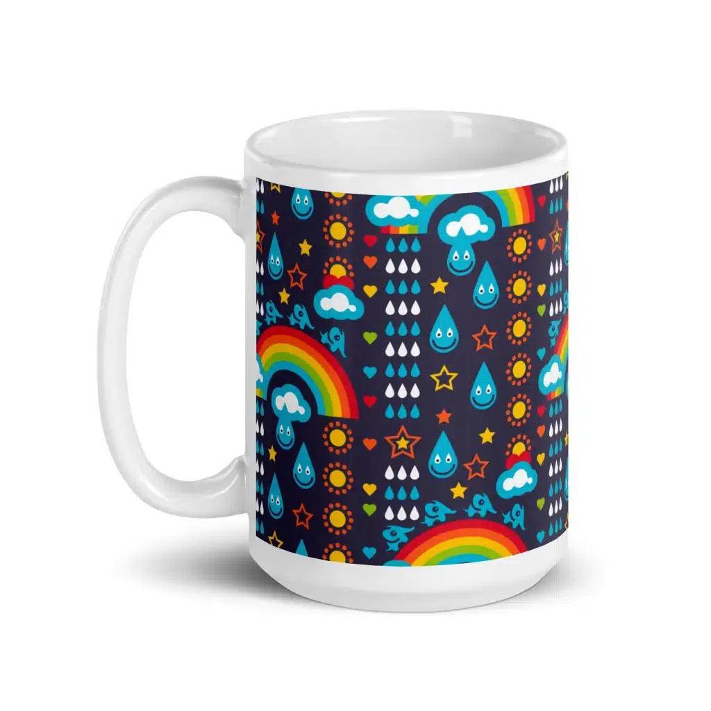 Mug - RAINBOWPHANT blue