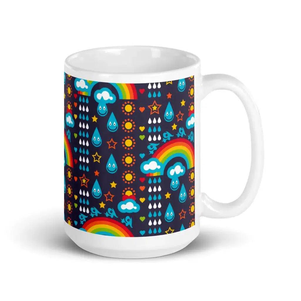 Mug - RAINBOWPHANT blue