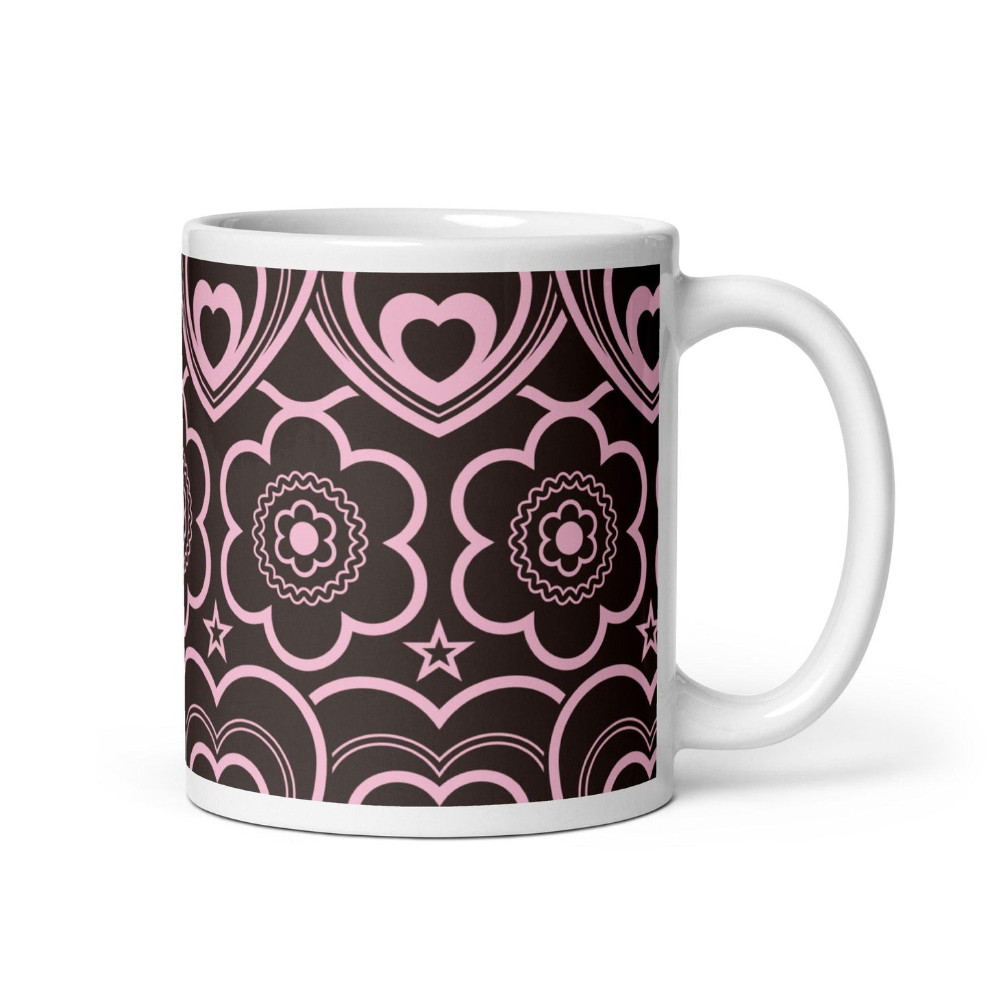 Mug - RAMONA pink brown