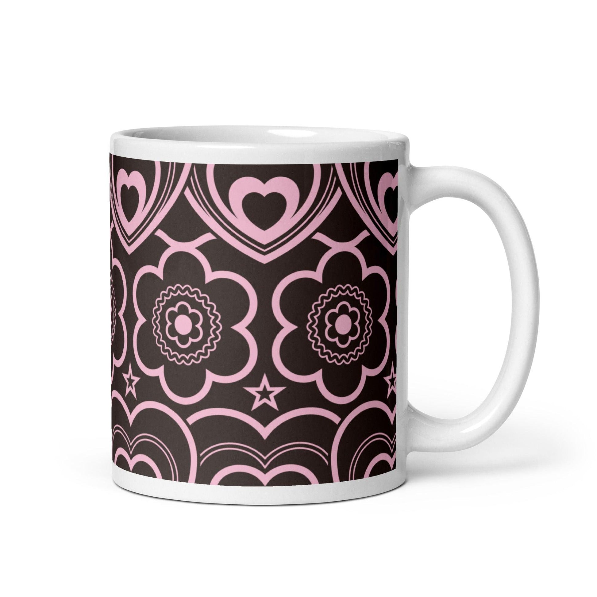 Mug - RAMONA pink brown