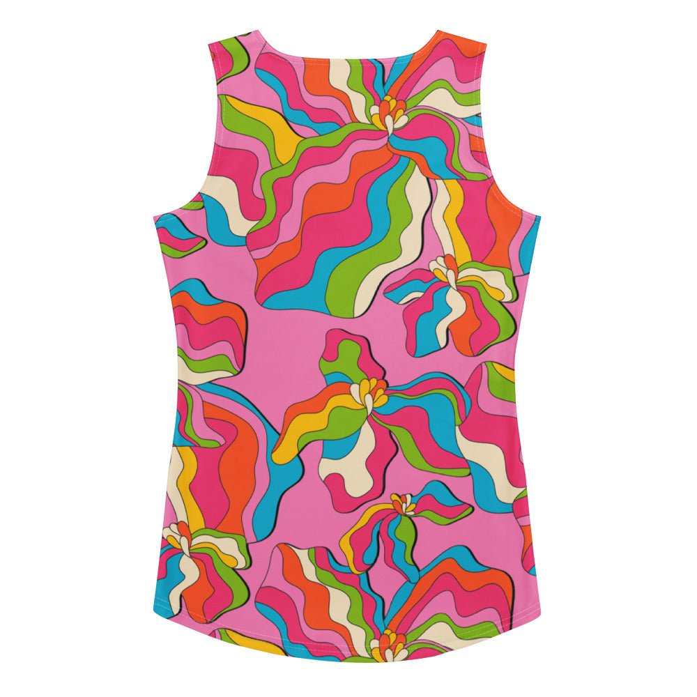 Tank Top - SASSY IRIS pink