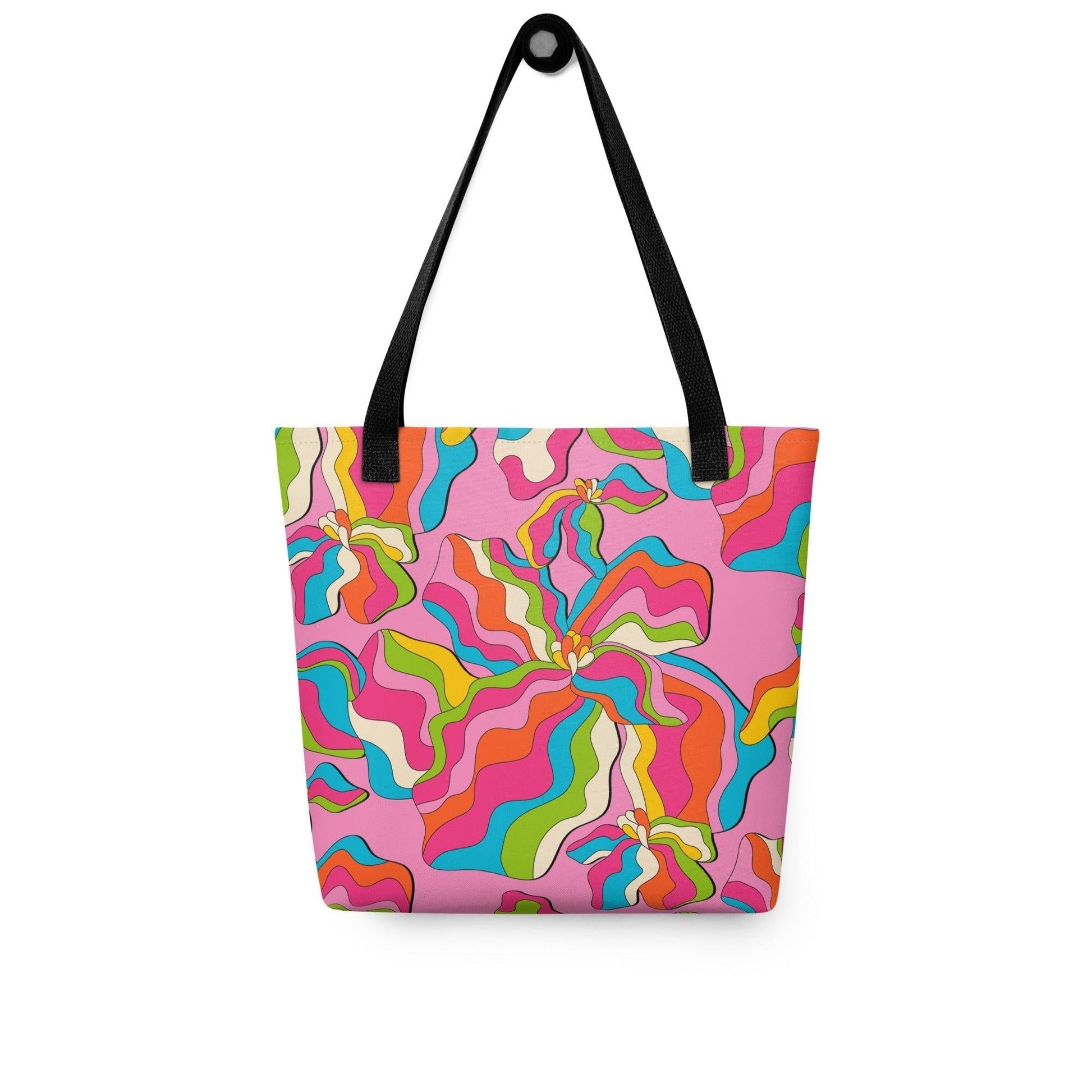 Tote Bag - SASSY IRIS pink