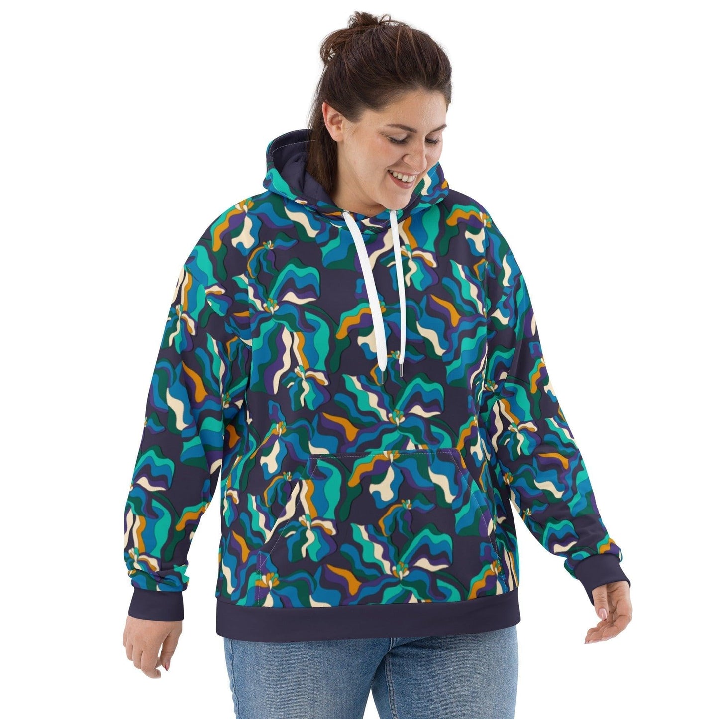 Hoodie - SASSY IRIS purple