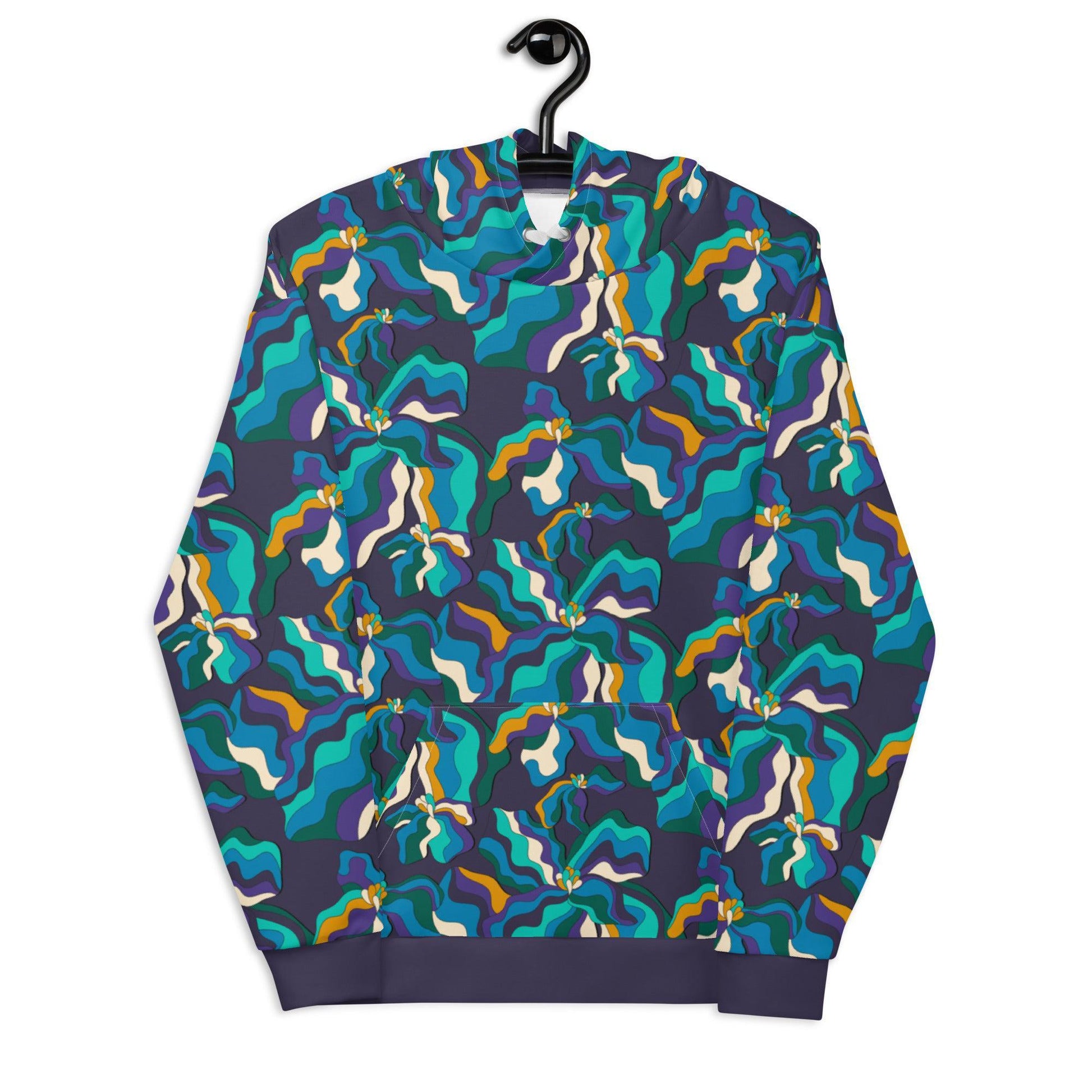 Hoodie - SASSY IRIS purple