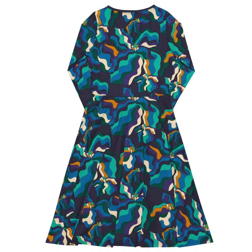 Midi Dress - SASSY IRIS purple