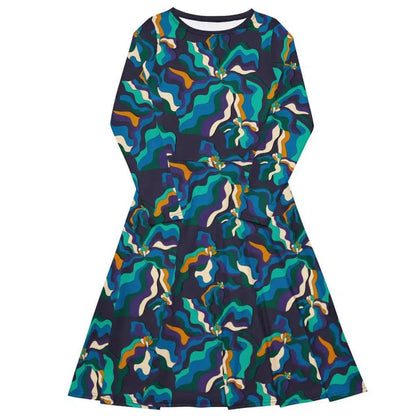 Midi Dress - SASSY IRIS purple