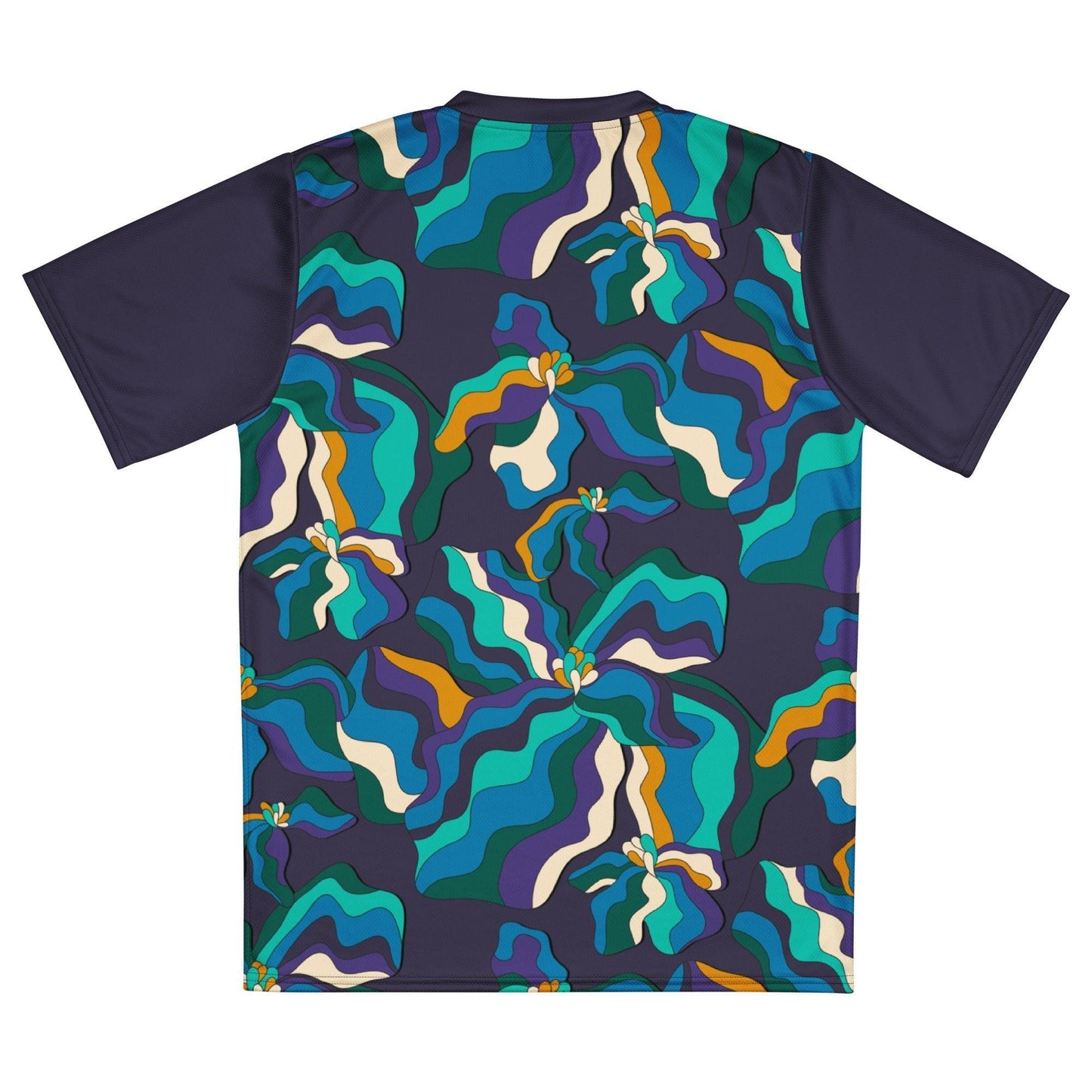 Sports Jersey - SASSY IRIS purple - Bold iris flower print
