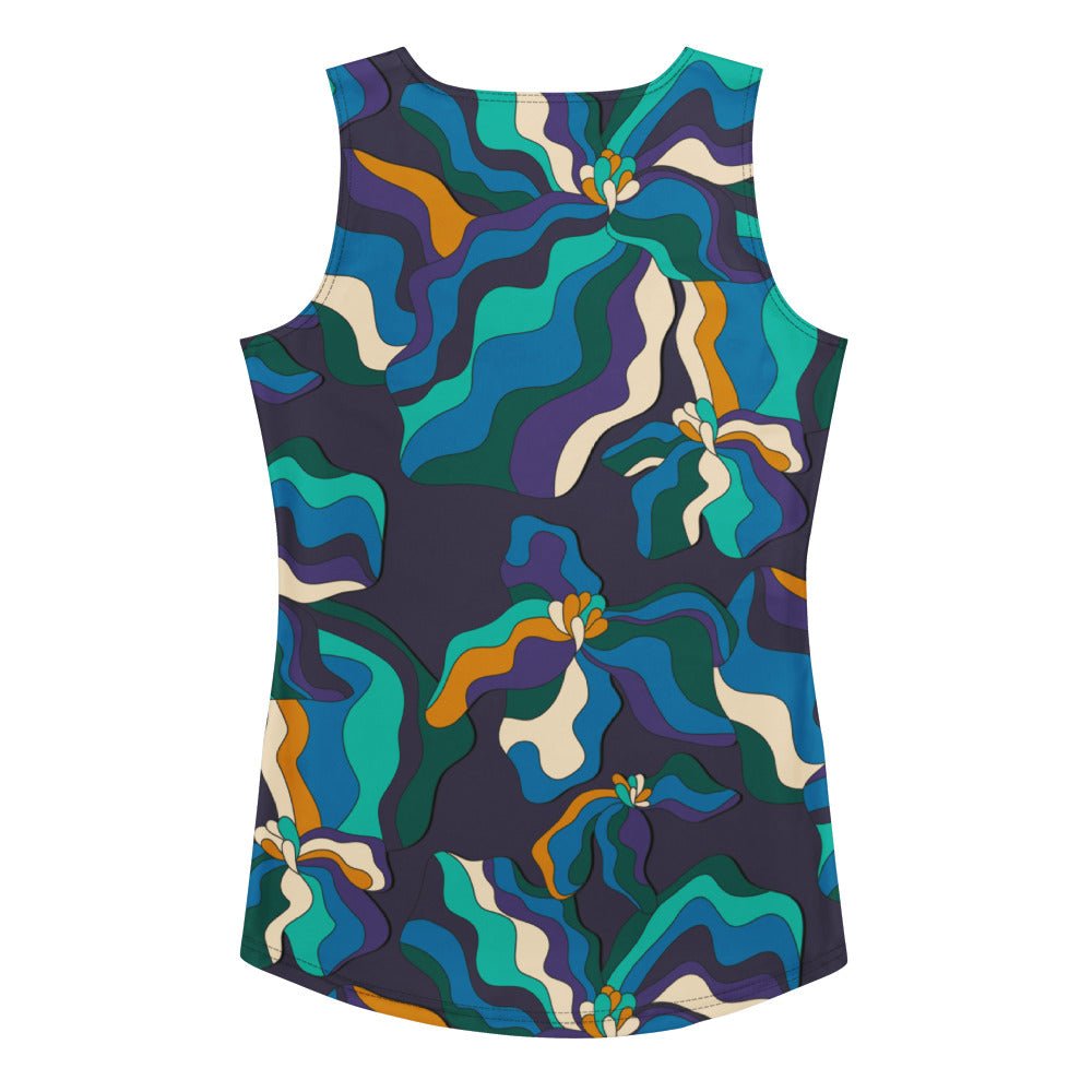 Tank Top - SASSY IRIS purple