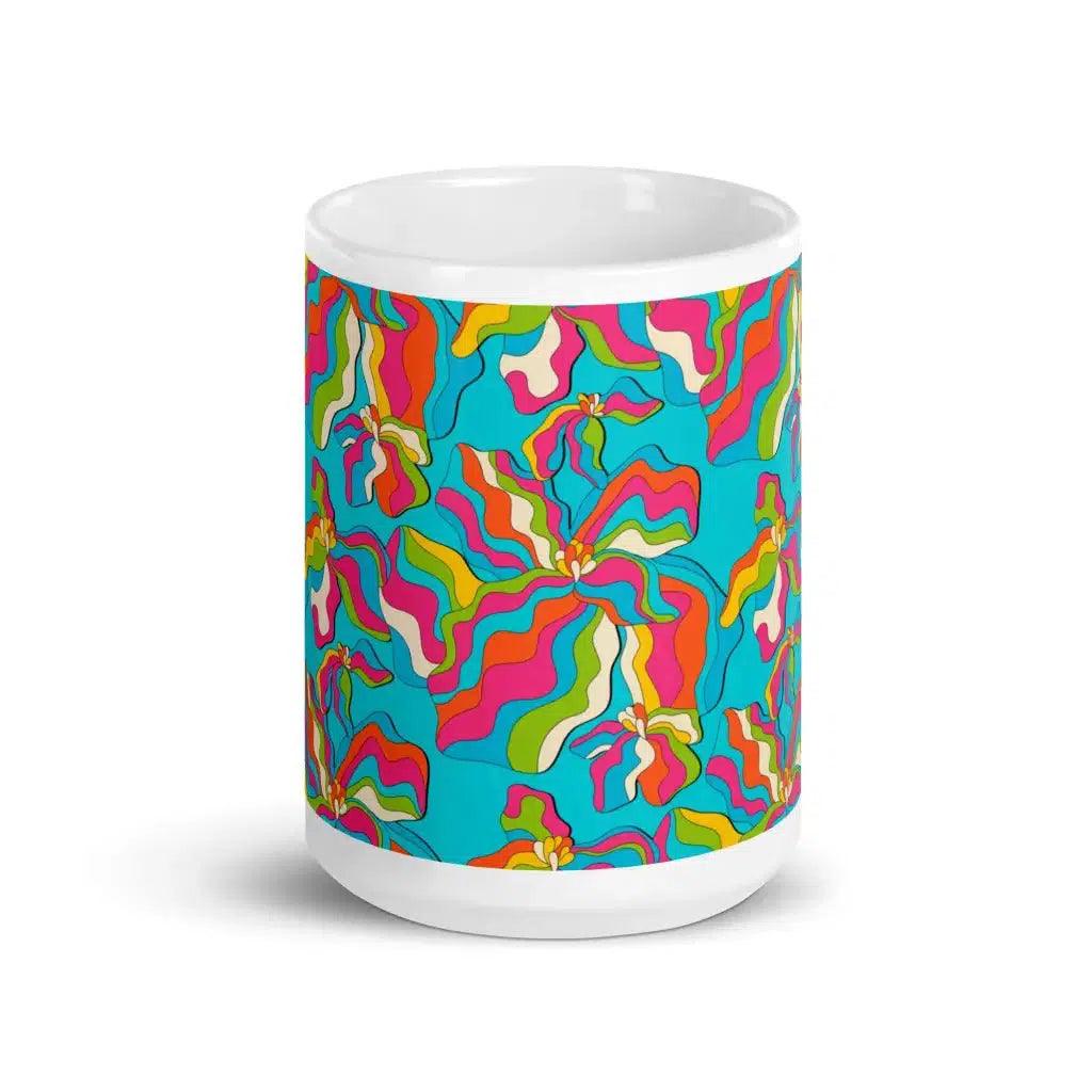 Mug - SASSY IRIS turquoise