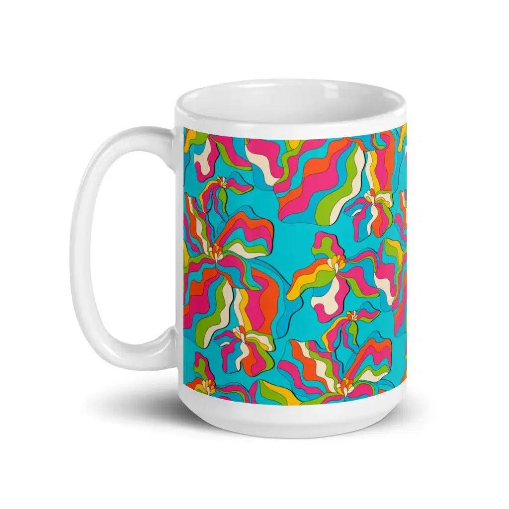 Mug - SASSY IRIS turquoise