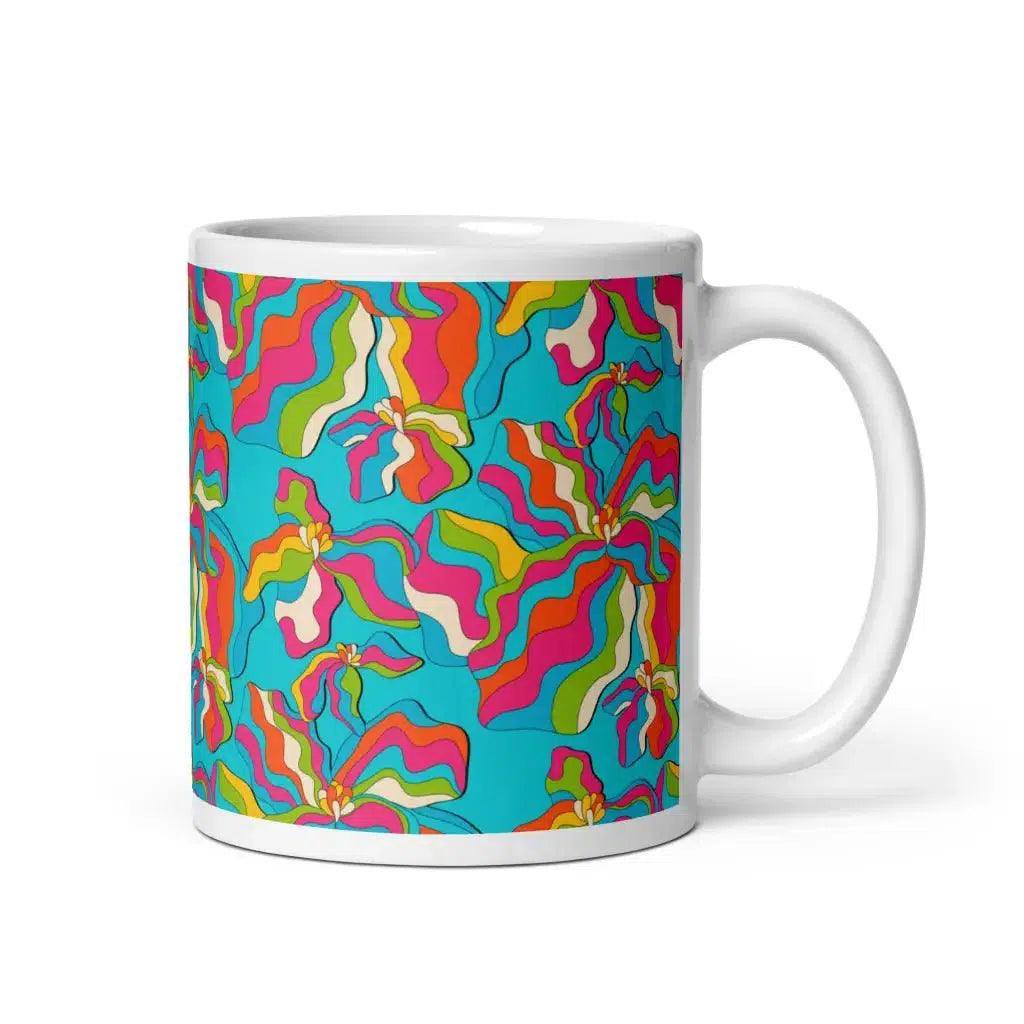 Mug - SASSY IRIS turquoise