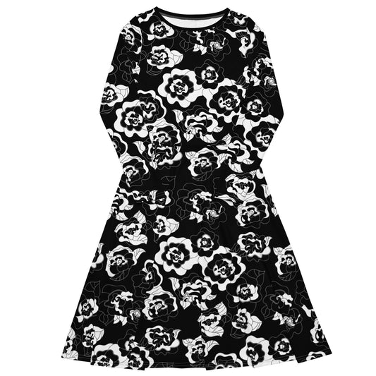 Midi Dress - SERENITY bw