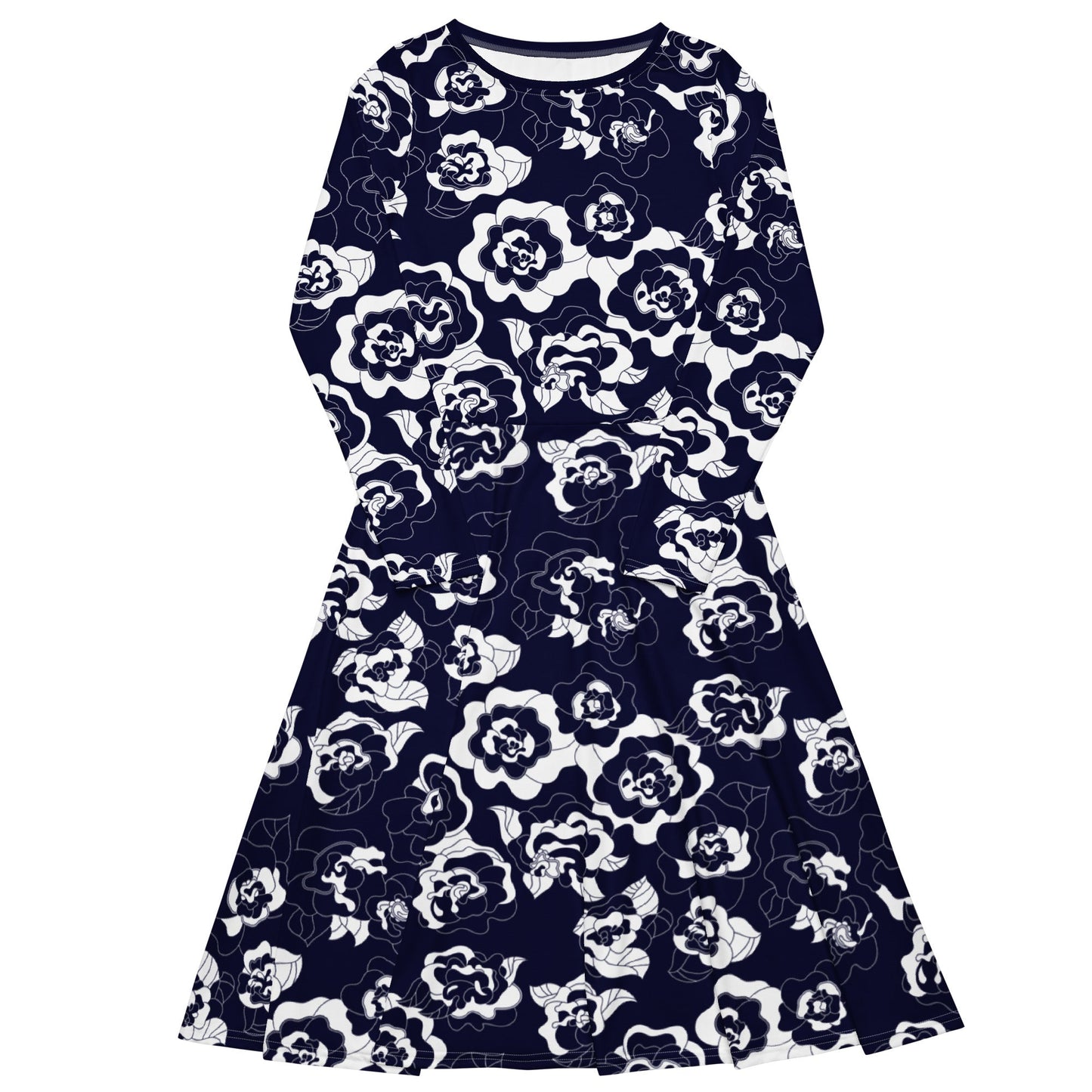 Midi Dress - SERENITY navy