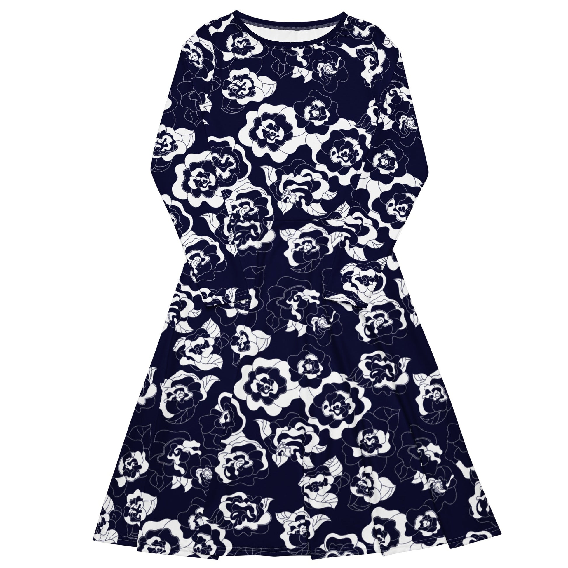 Midi Dress - SERENITY navy