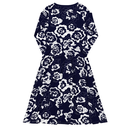 Midi Dress - SERENITY navy