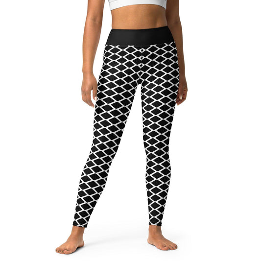 Yoga Leggings - SHALMIAKKI black