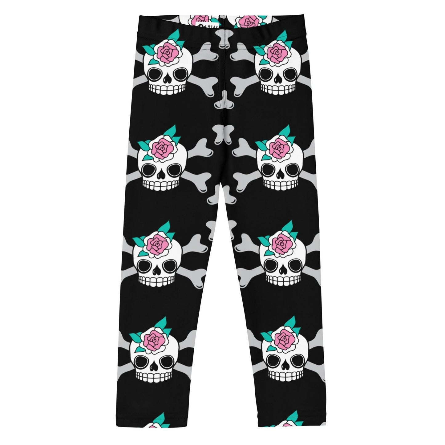 Kids' Leggings -2- SKULLROSE black