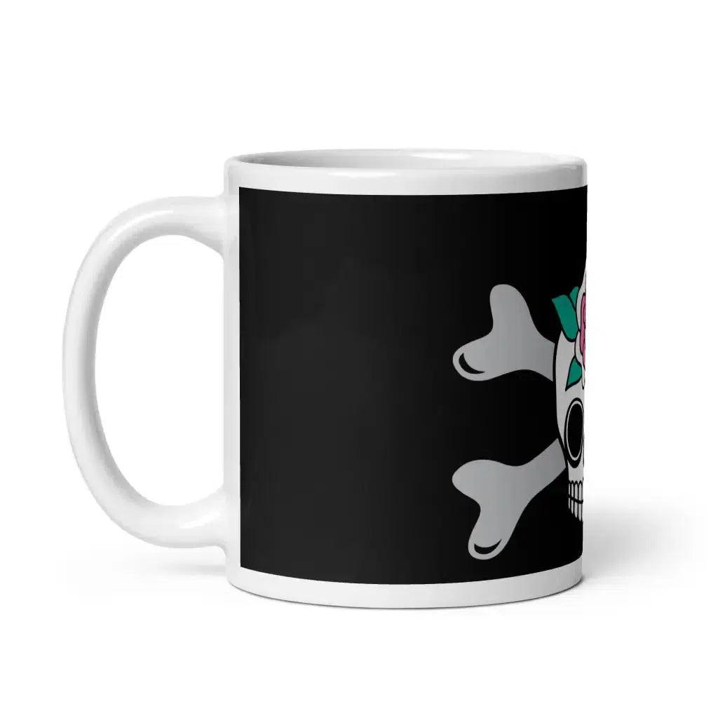 Mug - SKULLROSE black