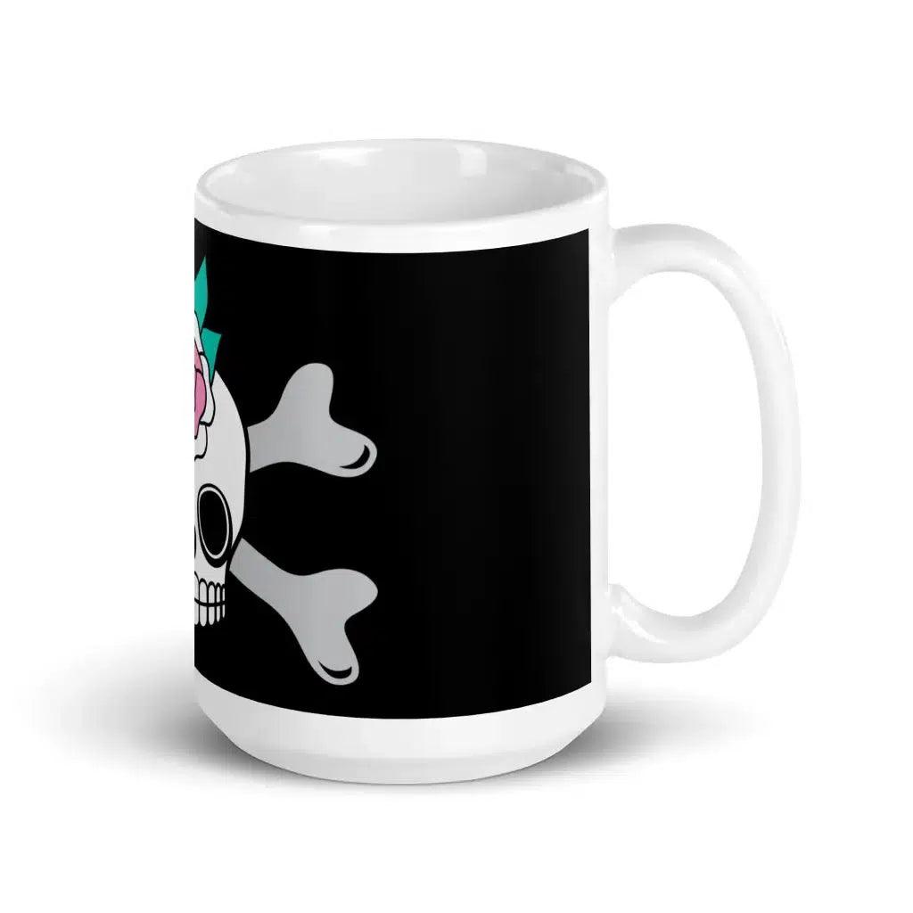 Mug - SKULLROSE black