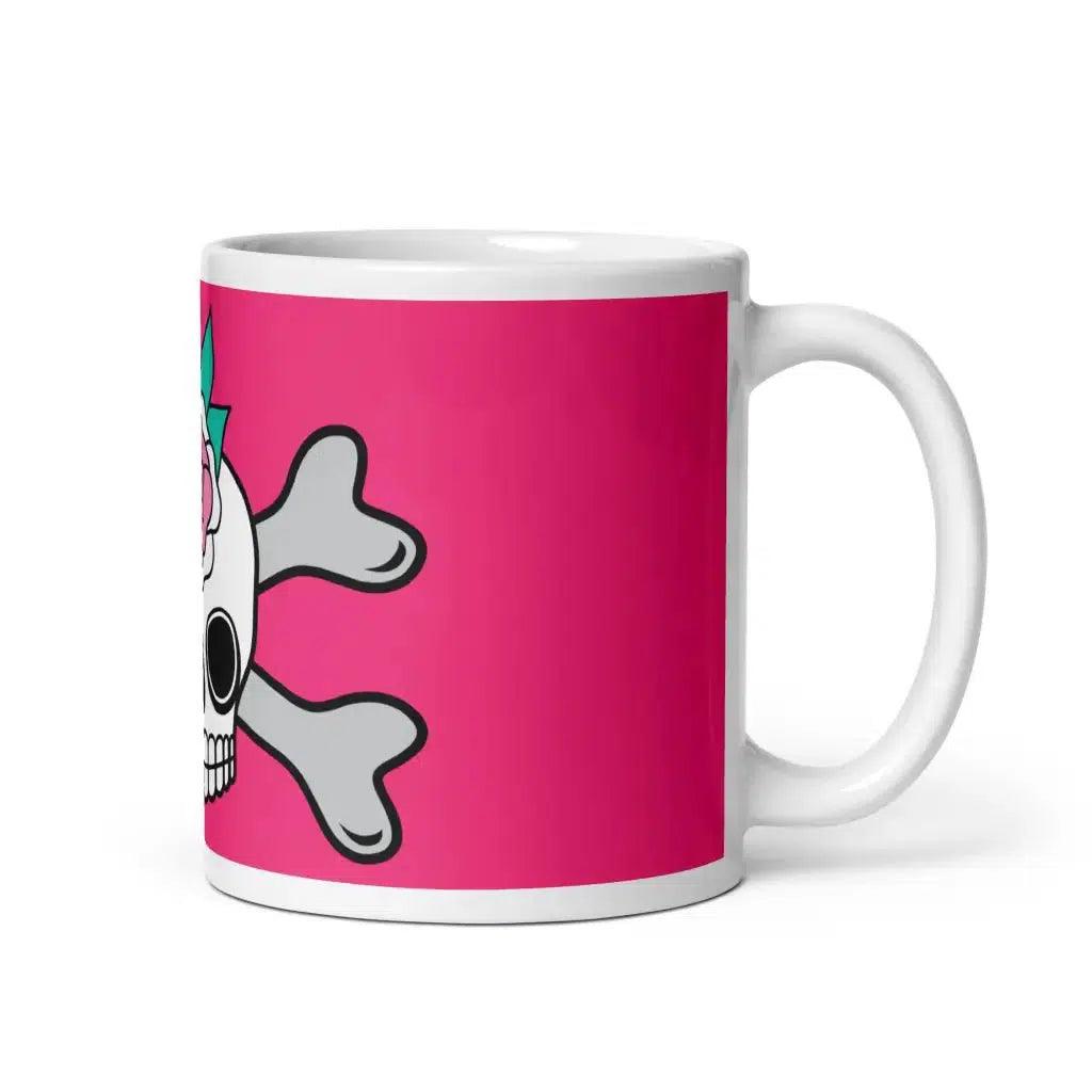 Mug - SKULLROSE pink