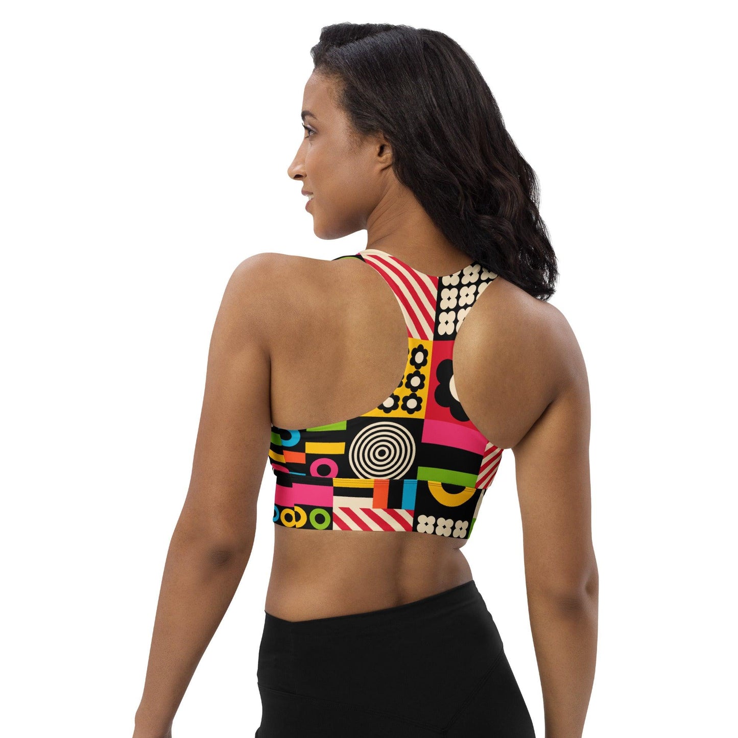 Sports Bra - CANDYBOX - Bold Candy Shapes