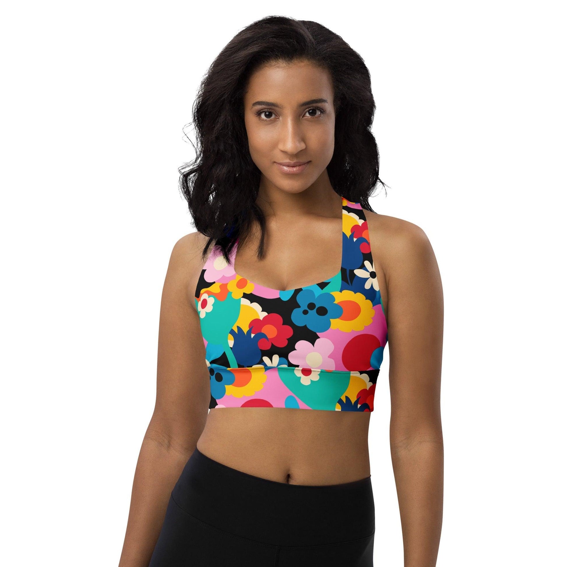 Sports Bra - FLORALEI