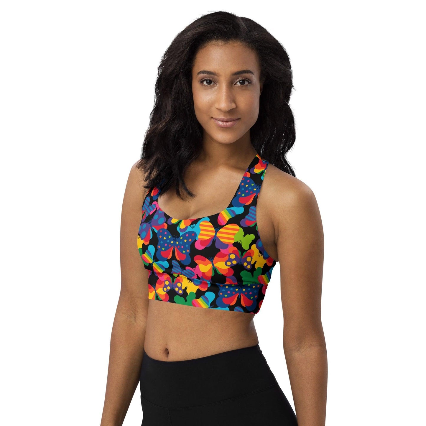 Sports Bra - FLYRAVE black