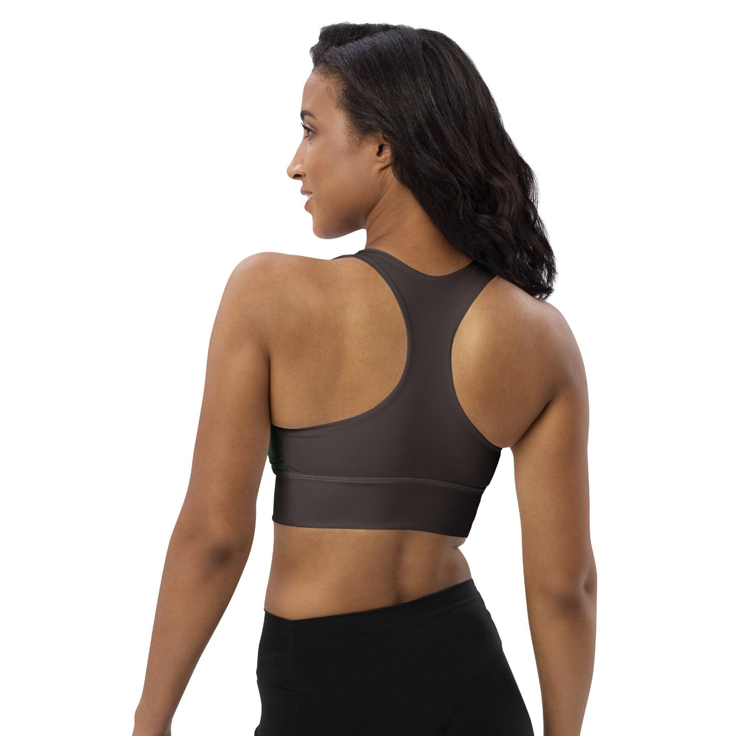 Sports Bra - WAVY forest