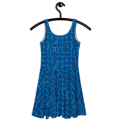 Skater Dress - STONE SPIRIT blue