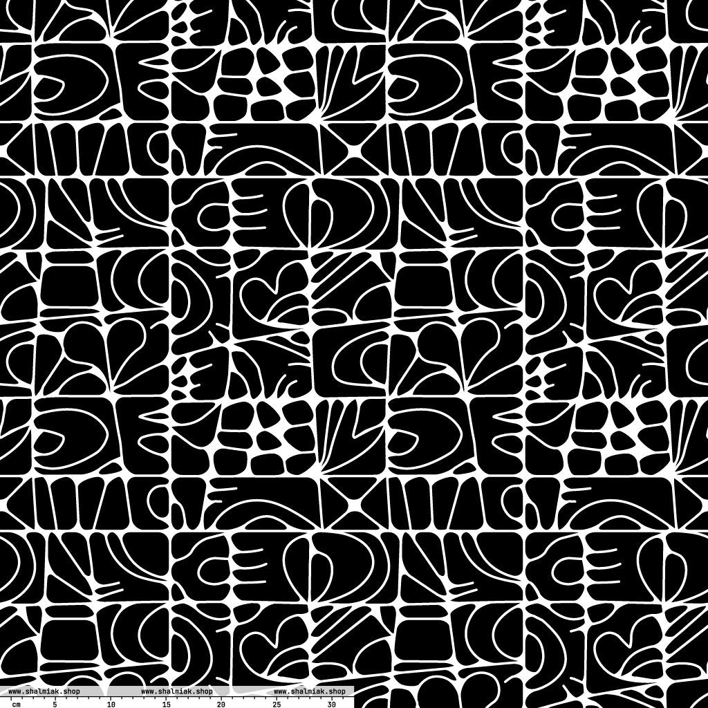 Fabric - STONE SPIRIT bw