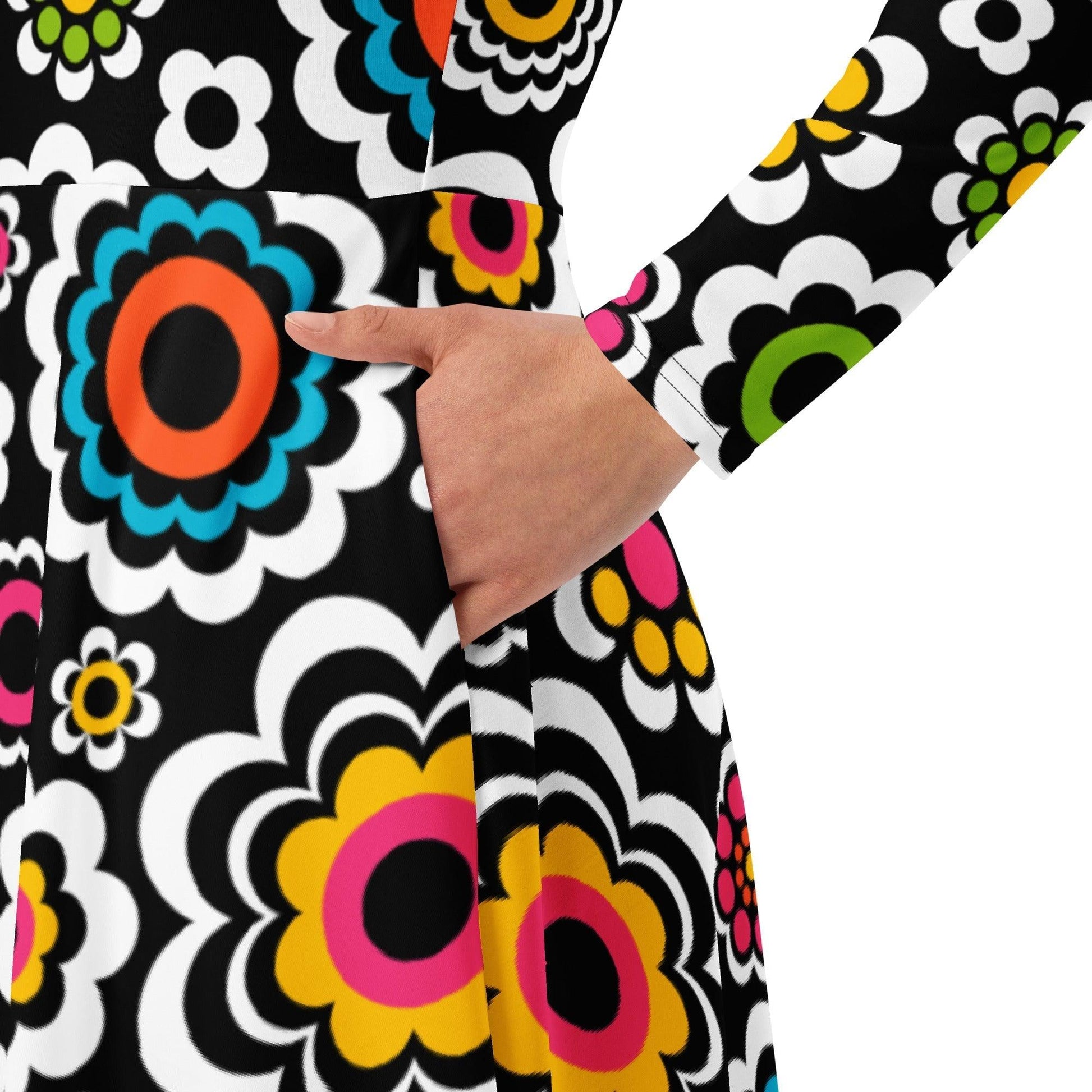 Midi Dress - SUGAR BLOOM