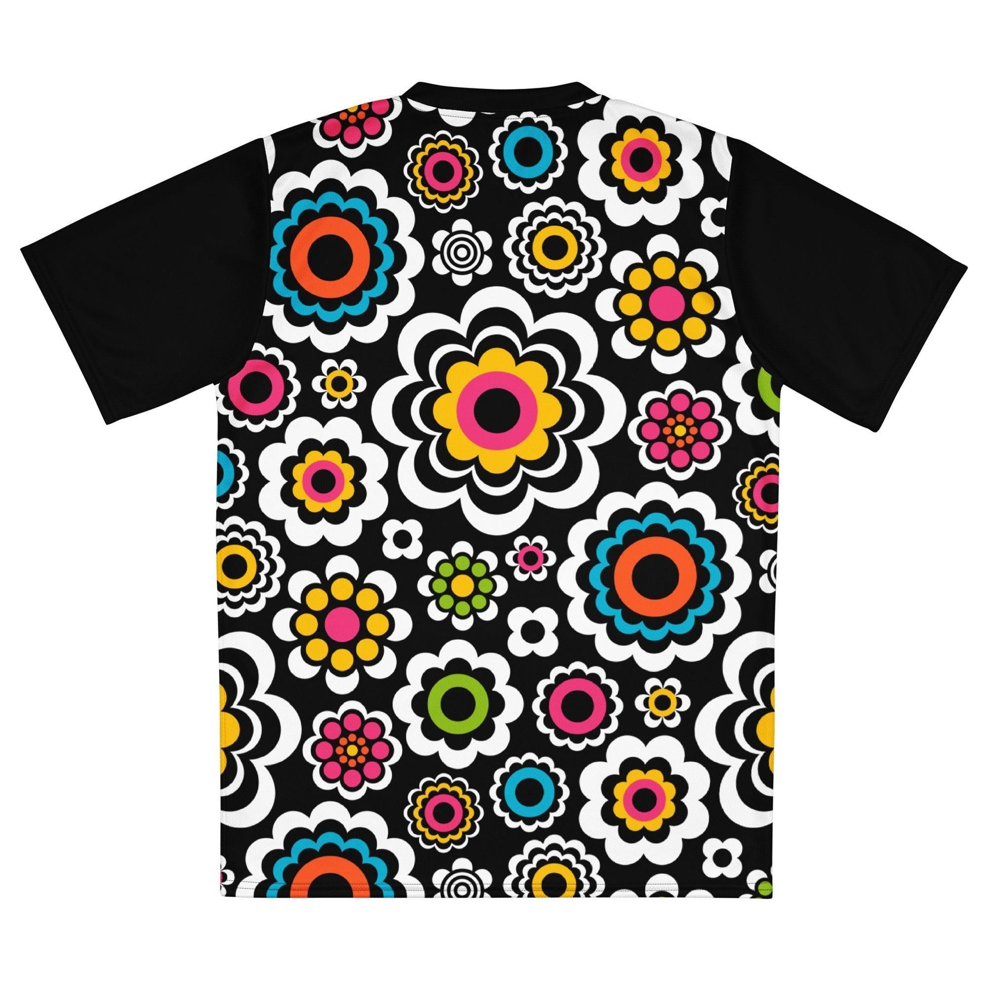 Sports Jersey - SUGAR BLOOM - Playful candy flowers print