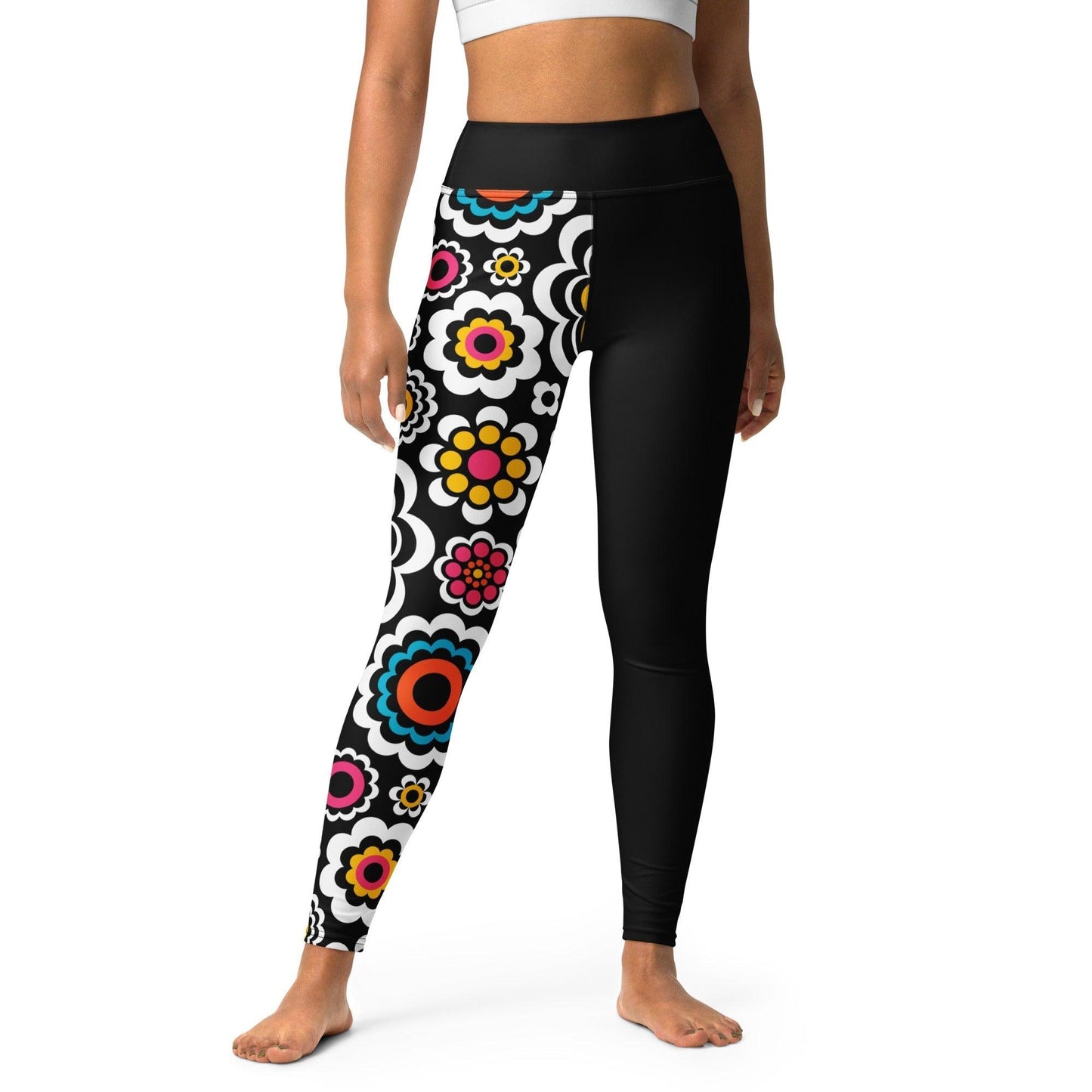 Yoga Leggings - SUGAR BLOOM