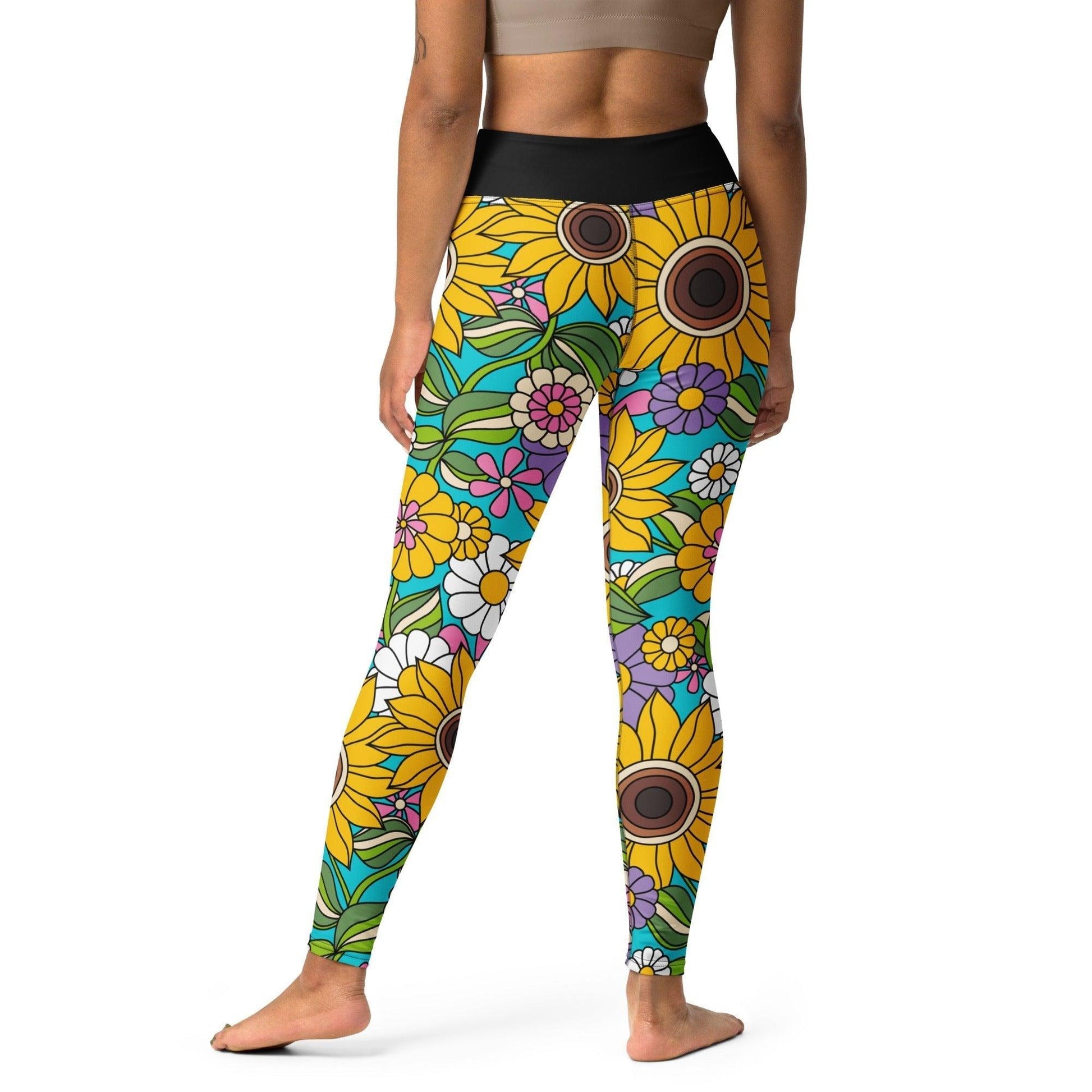 Yoga Leggings -2- SUNDANCE turquoise